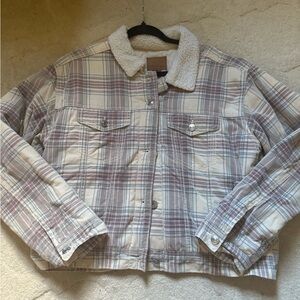 American Eagle Outfitters Plaid Jacket